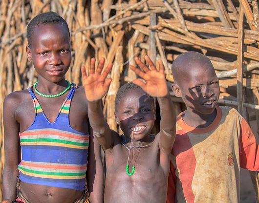 Children of the karamoja region