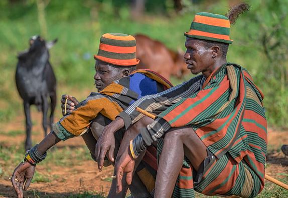 karamoja region: karamajong herds men